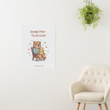 Morpa Bear Greeting Card