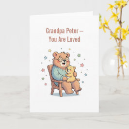 Morpa Bear Greeting Card Kort