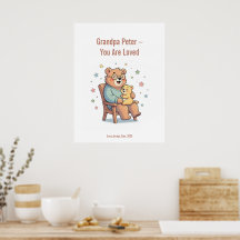Morpa Bear Greeting Card