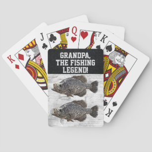 Morpa Fishing Legend Crappie Funny Casinokort