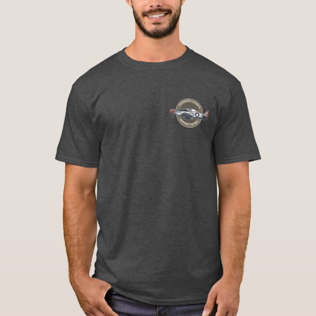 Morpa John's Aircraft Repair T Shirt (Framsida)