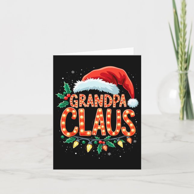 Morpa Jul Festive Helgdag Kort (Framsida)