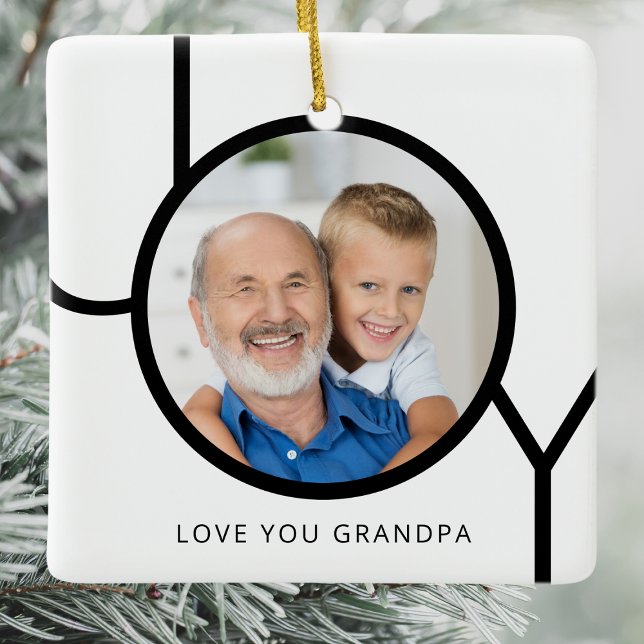 Morpa Photo jul Julgransprydnad Keramik (Skapare uppladdad)
