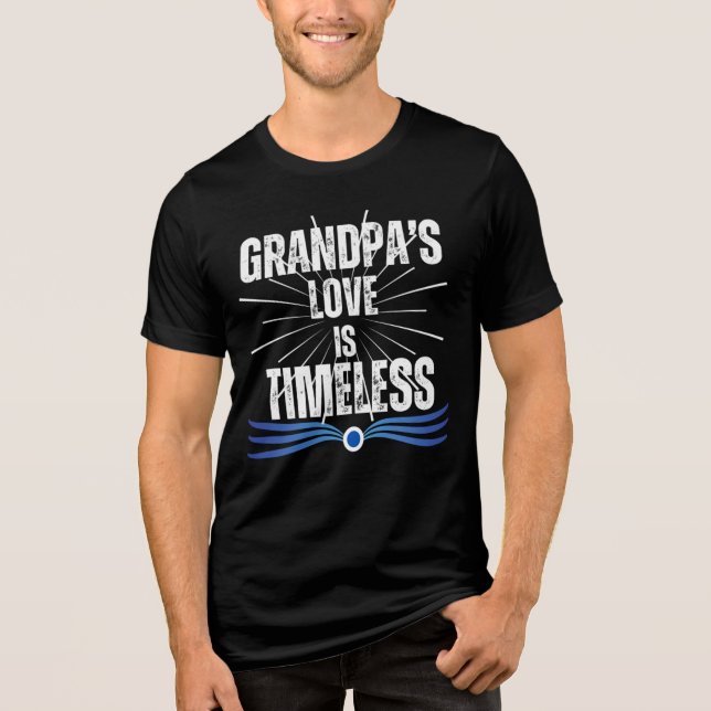 Morpa T-shirts Pappa Grandfather Modern Grandad (Framsida)