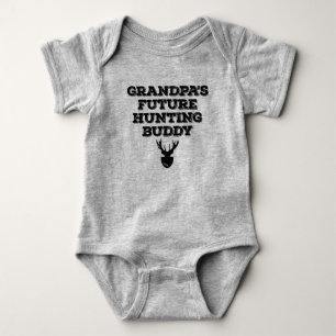 Morpas framtida jakt på Buddy Newborn Gift T Shirt