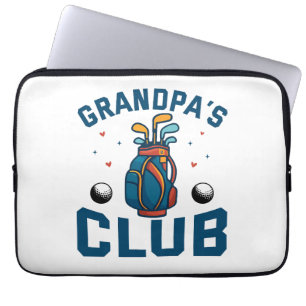 Morpas Golf Klubb Gift Funny Laptop Fodral