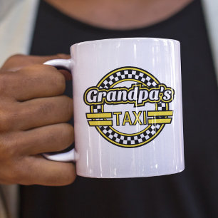 Morpas Taxi-tecken Kaffemugg