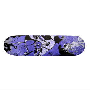 Morphicheist häfteskateboard old school skateboard bräda 21,6 cm