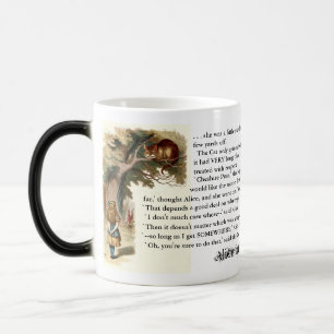 MORPHING: Cheshire katt Magisk Mugg