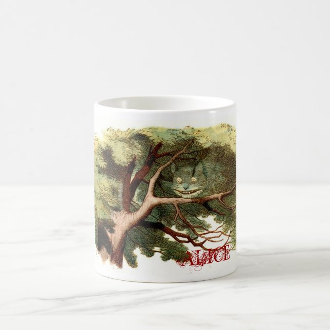 MORPHING: Cheshire katt Magisk Mugg (Center)