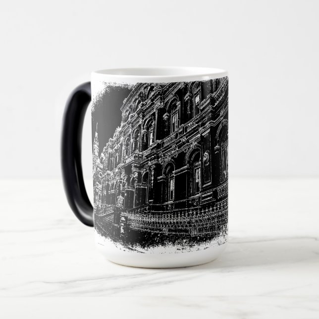 Morphing Mugg, 444 ml Magisk Mugg (Framsida vänster)
