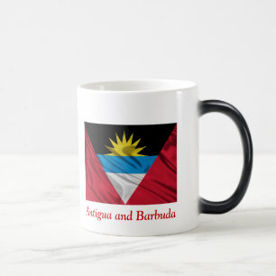 Morphing mugg för Antigua och Barbuda