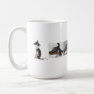 Morphing mugg för enkel hund