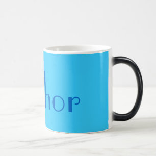 Morphing mugg för författare
