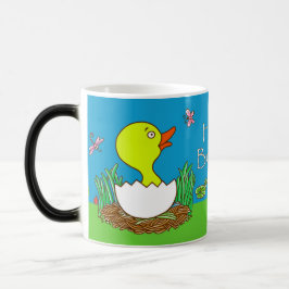 Morphing mugg för grattis på födelsedagen