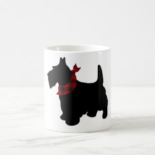 Morphing mugg för Scottiehund