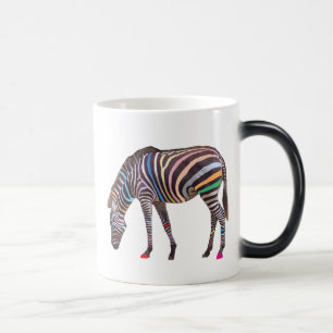 Morphing mugg för sebra