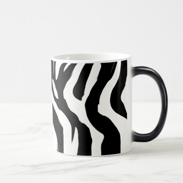 Morphing mugg för sebra (Höger)