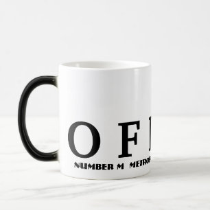Morphing Mugg / kaffe Mugg /#mmetropolim