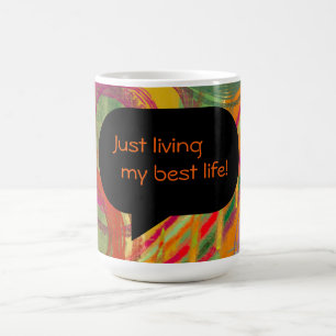Morphing mugg med inspirerande citat