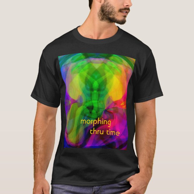 Morphing Thru Time T-shirt (Framsida)