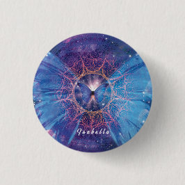 Morpho butterfly / Galaxy Mandala Knapp