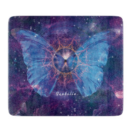 Morpho butterfly / Galaxy Mandala Sherpa Blanket