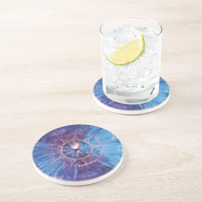 Morpho butterfly / Galaxy Mandala Underlägg (Sidan)