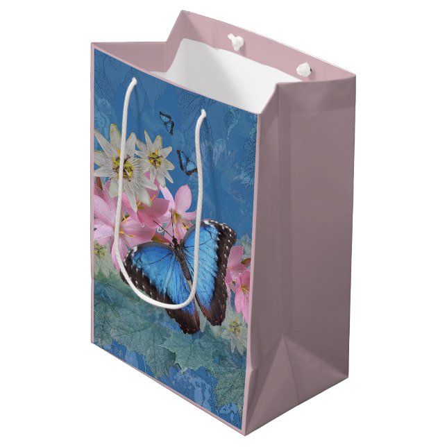 Morpho Magic-presentbag (Framsidan Vinklad)