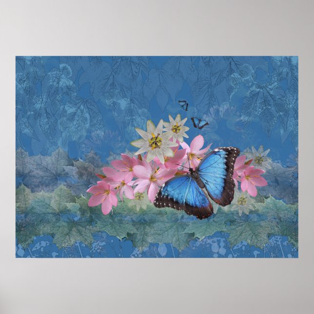 Morpho Magic Print Poster (Framsidan)