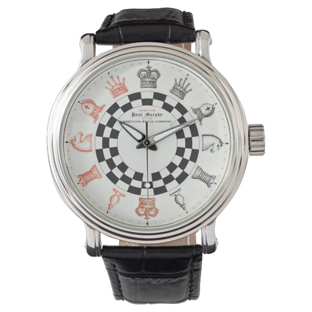 Morphy Chess Watch Armbandsur (Framsida)
