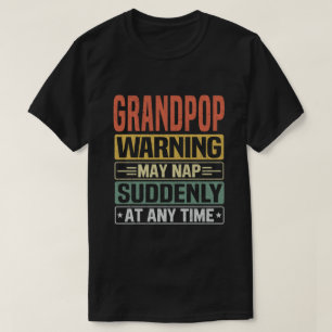 Morpop-varningen kan när som helst plötsligt falla t shirt