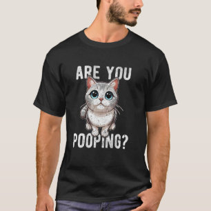 Morr Du Knullar Katt Mjao Rolig Vintage T Shirt