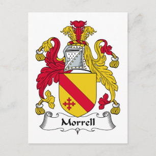Morrell Family Crest Vykort