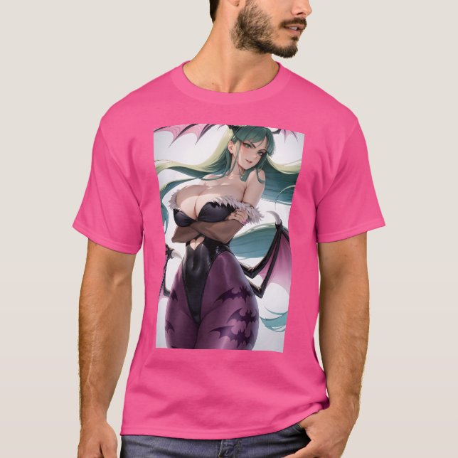Morrigan Aensland T Shirt (Framsida)