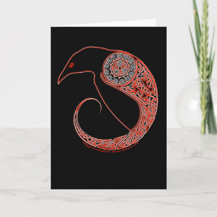 Morrigan Celtic korpsvart kort