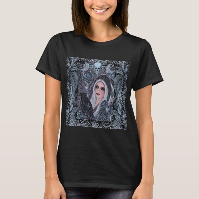 Morrigan gudinna med rån Renee T Shirt (Framsida)