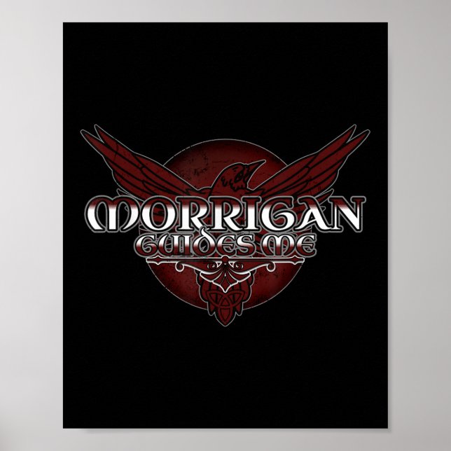 Morrigan, Krig, Pagans, Witch, keltiska gudinna. Poster (Framsidan)