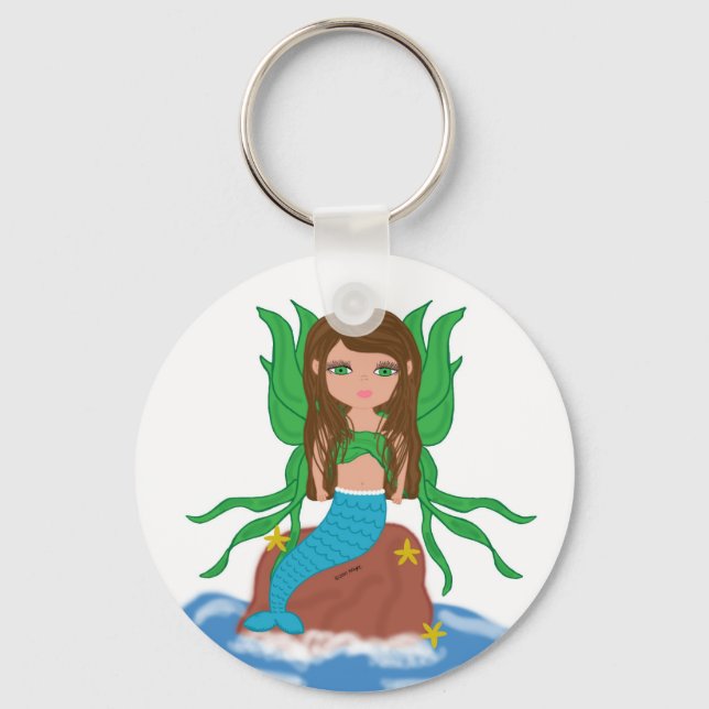 Morrigan, merfaery Keychain Nyckelring (Framsida)