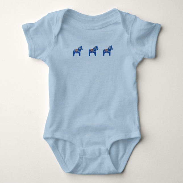 Morrill Dala Horses T Shirt (Framsida)