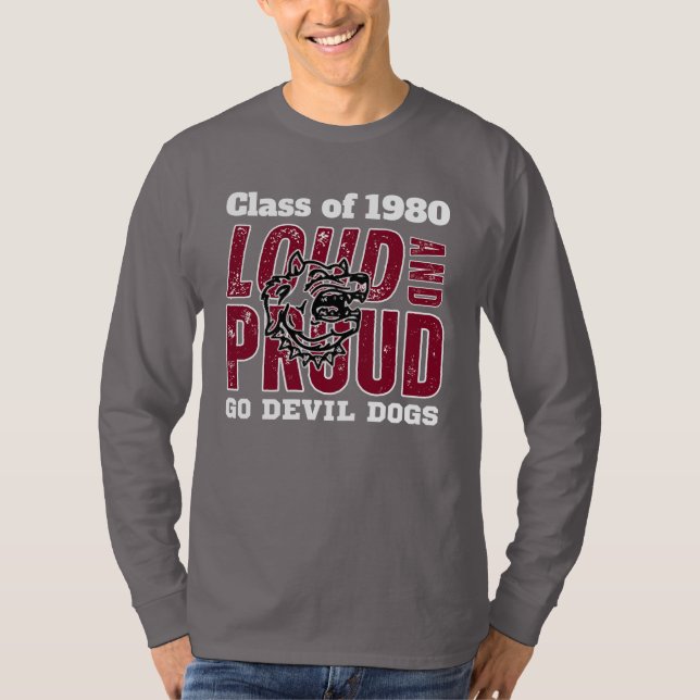 Morrilton High School Class of 1980 Reunion shirt  T Shirt (Framsida)