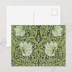 Morris 1876 Vintage Pimpernel-Blommönster Vykort