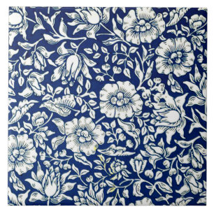 Morris - Blue Mallow Ceramic Tile Kakelplatta