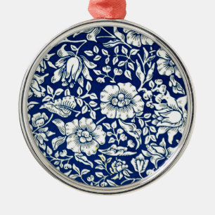 Morris - Blue Mallow Julgransprydnad Metall