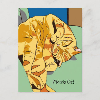Morris Cat vykort