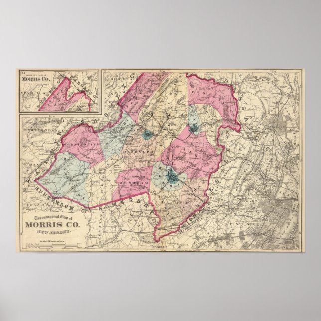 Morris County, NJ Poster (Framsidan)