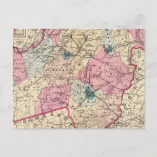 Morris County, NJ Vykort