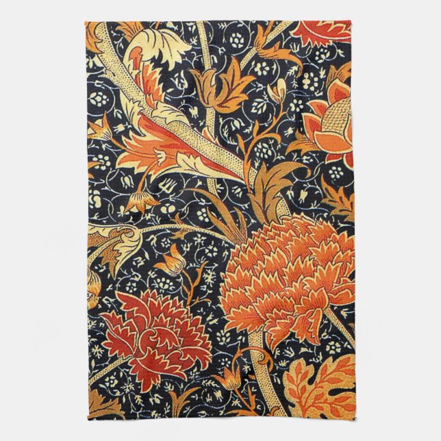 Morris - Cray, vintage mönster Kökshandduk (Vertikal)