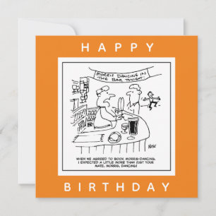 Morris Dancing i Pub. Traditionell Morris Dancing Kort