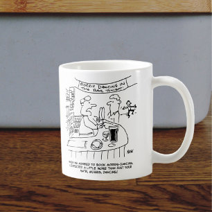 Morris Dancing in a Pub Kaffemugg